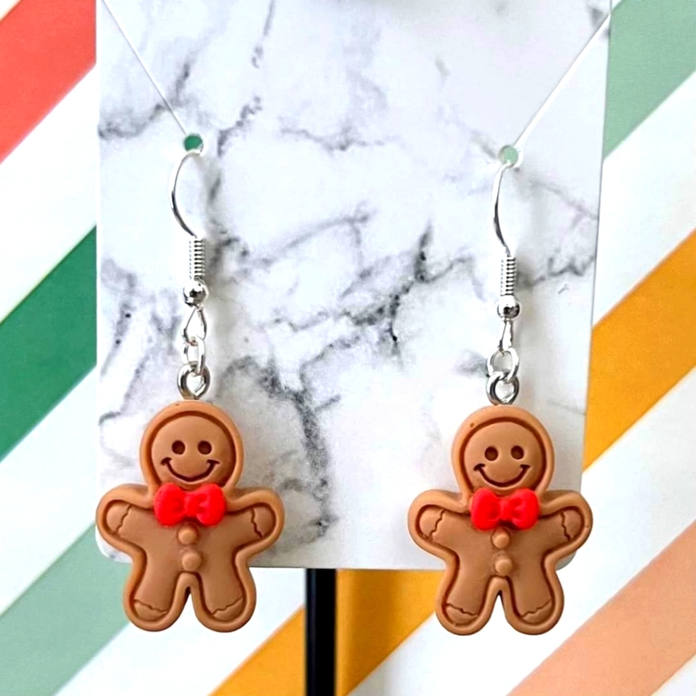 Gingerbread earrings